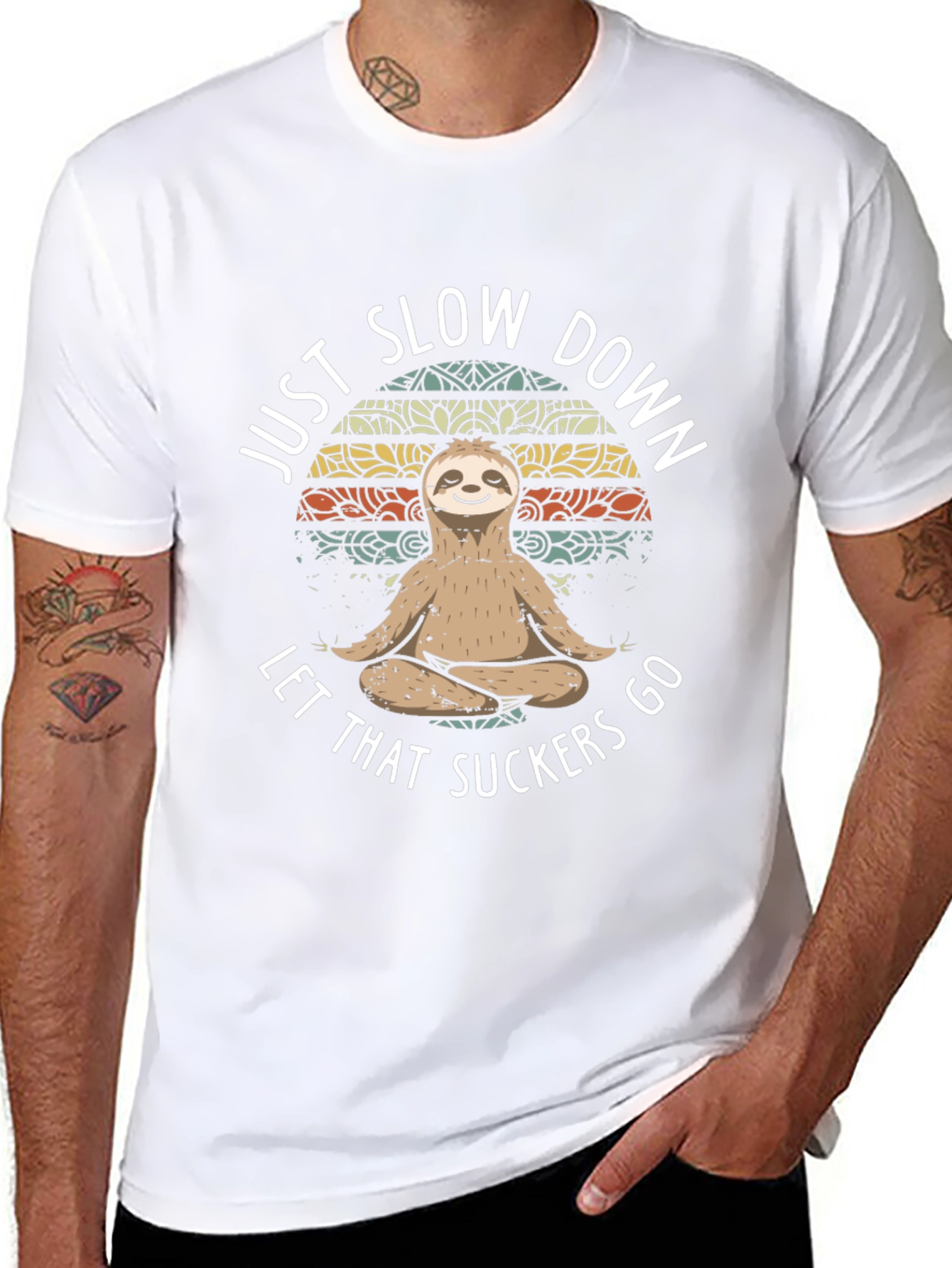 Just Slow Down Sloth T-Shirt