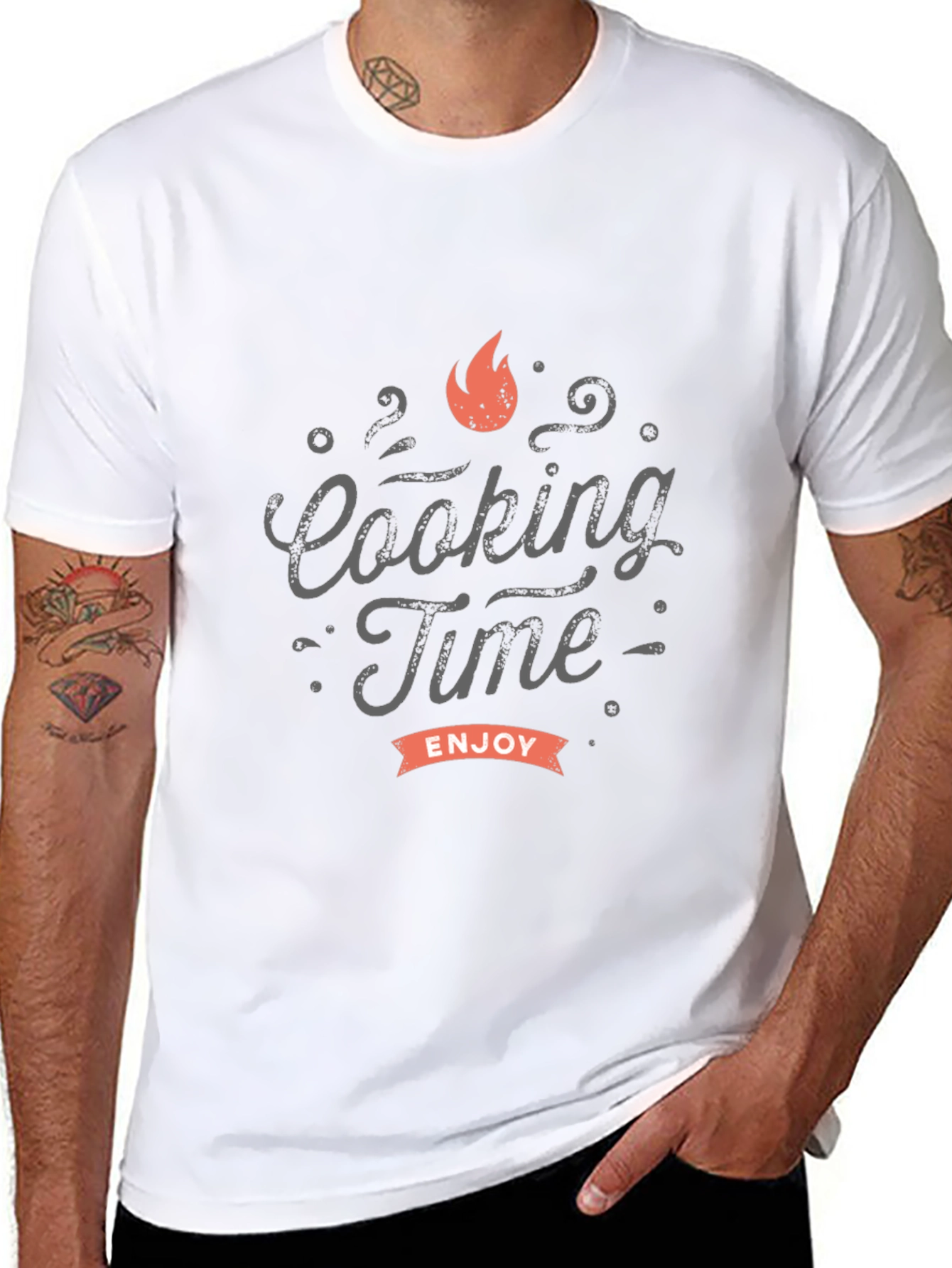 Cooking Time Graphic T-Shirt - Stylish and Fun!