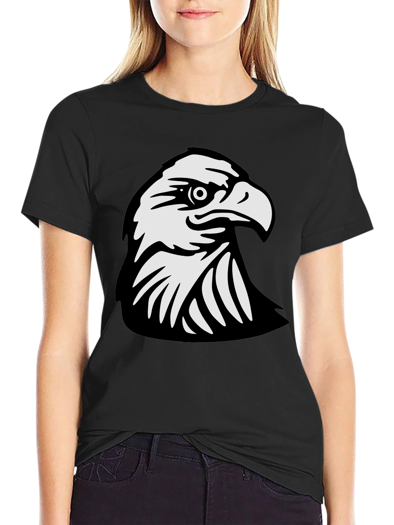 Black Eagle Graphic Tee - Mens