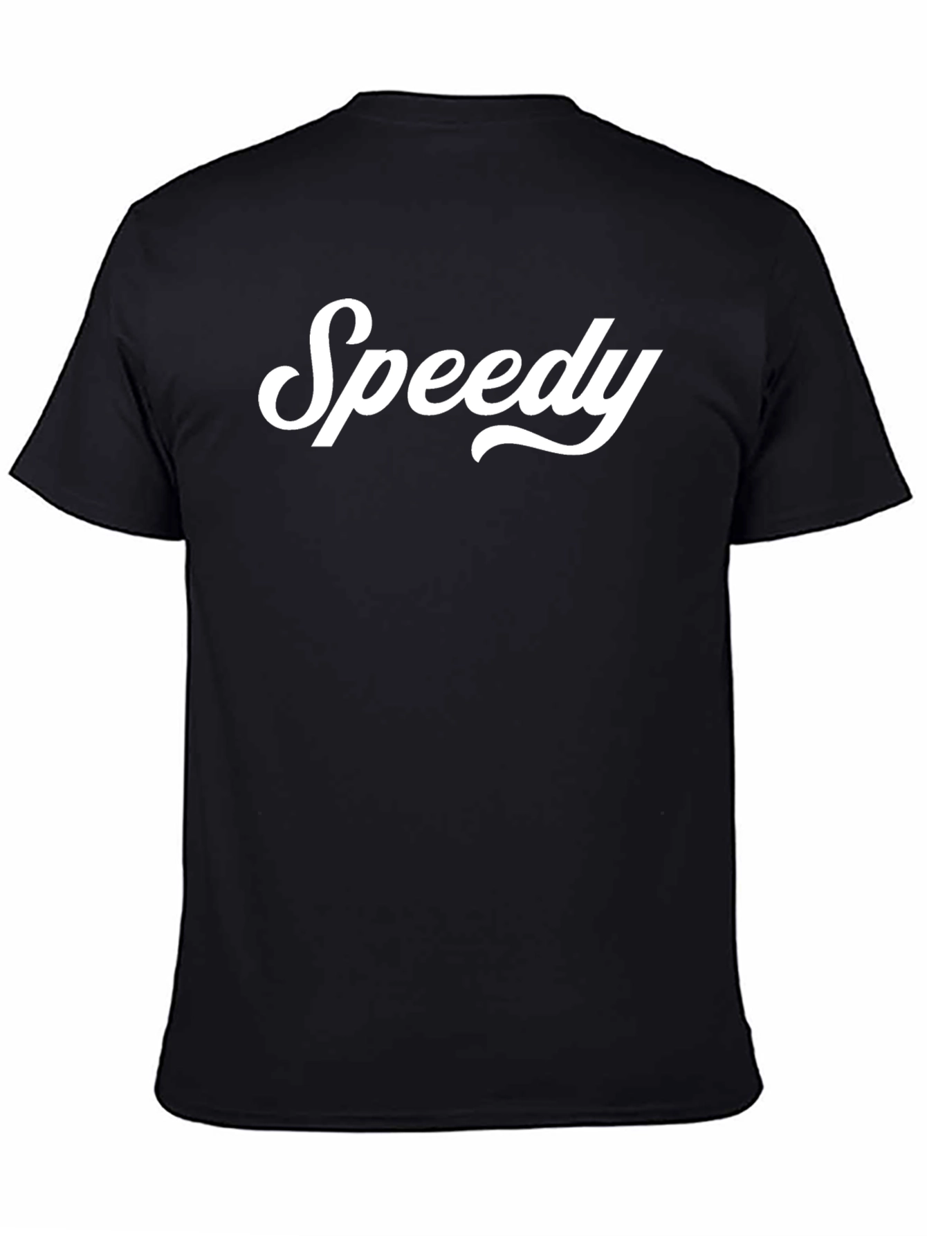 Speedy Graphic Tee - Classic Black T-Shirt