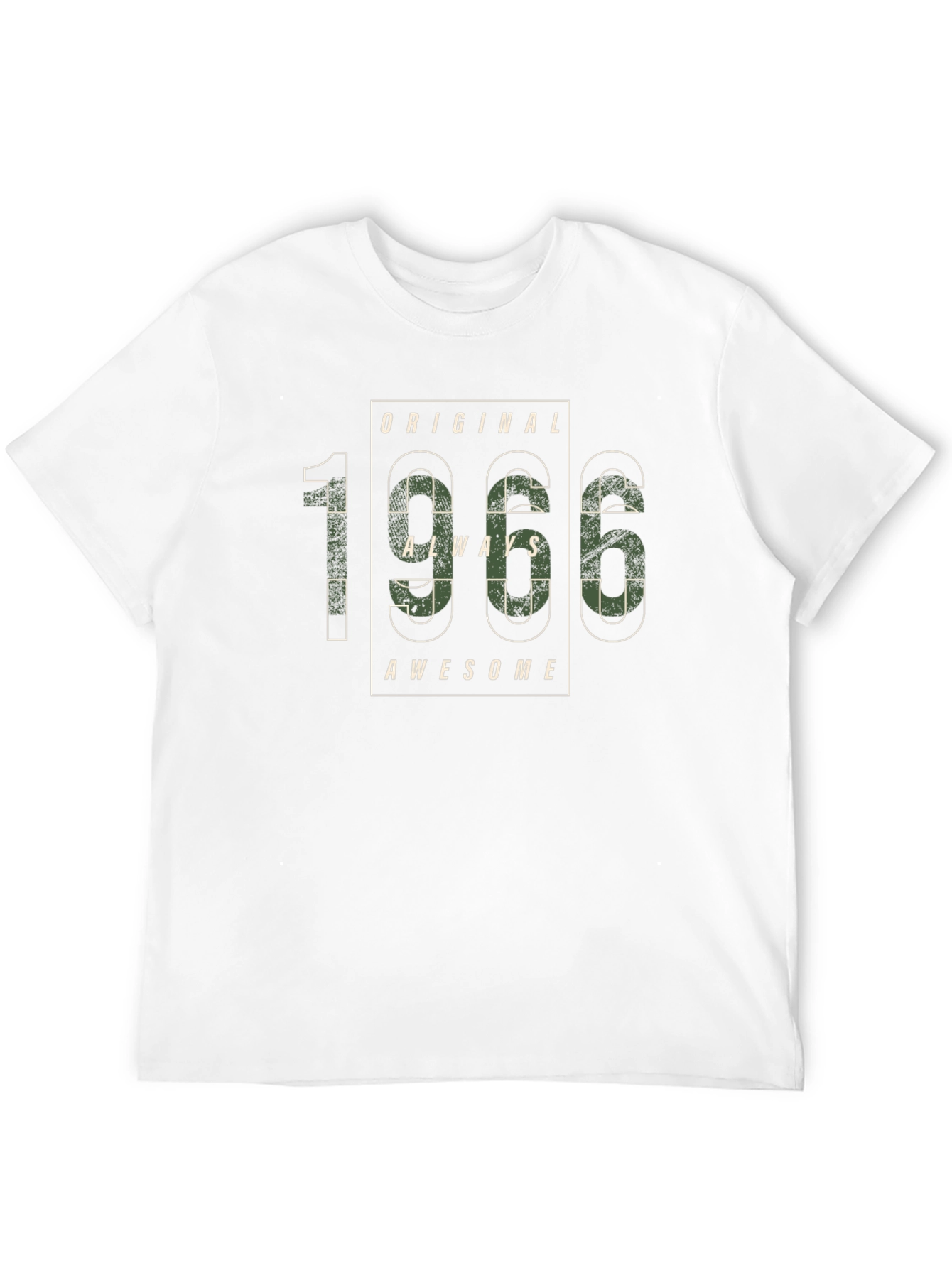 Original 1966 Always Awesome Black T-Shirt