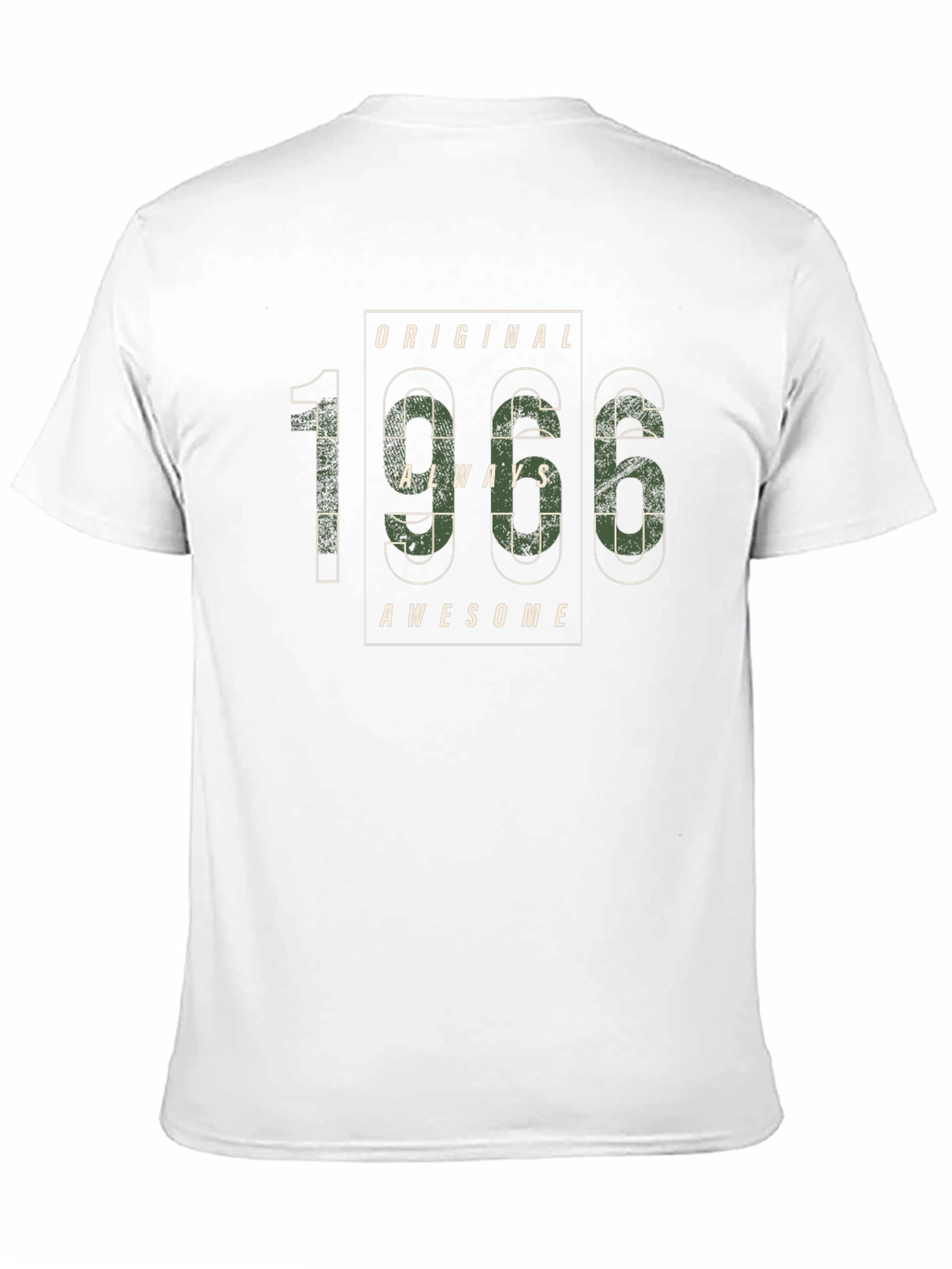 Original 1966 Always Awesome Black T-Shirt