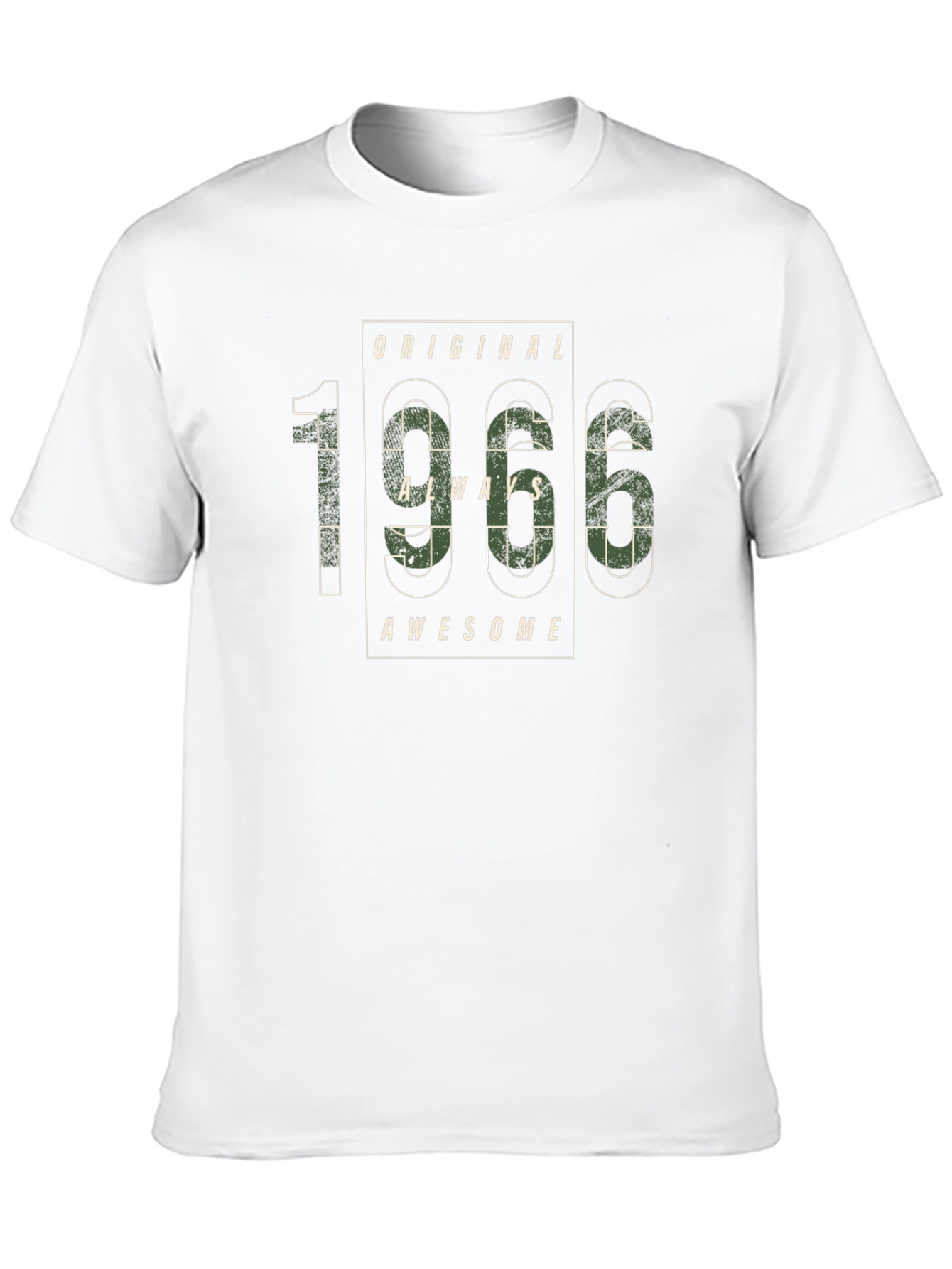 Original 1966 Always Awesome Black T-Shirt