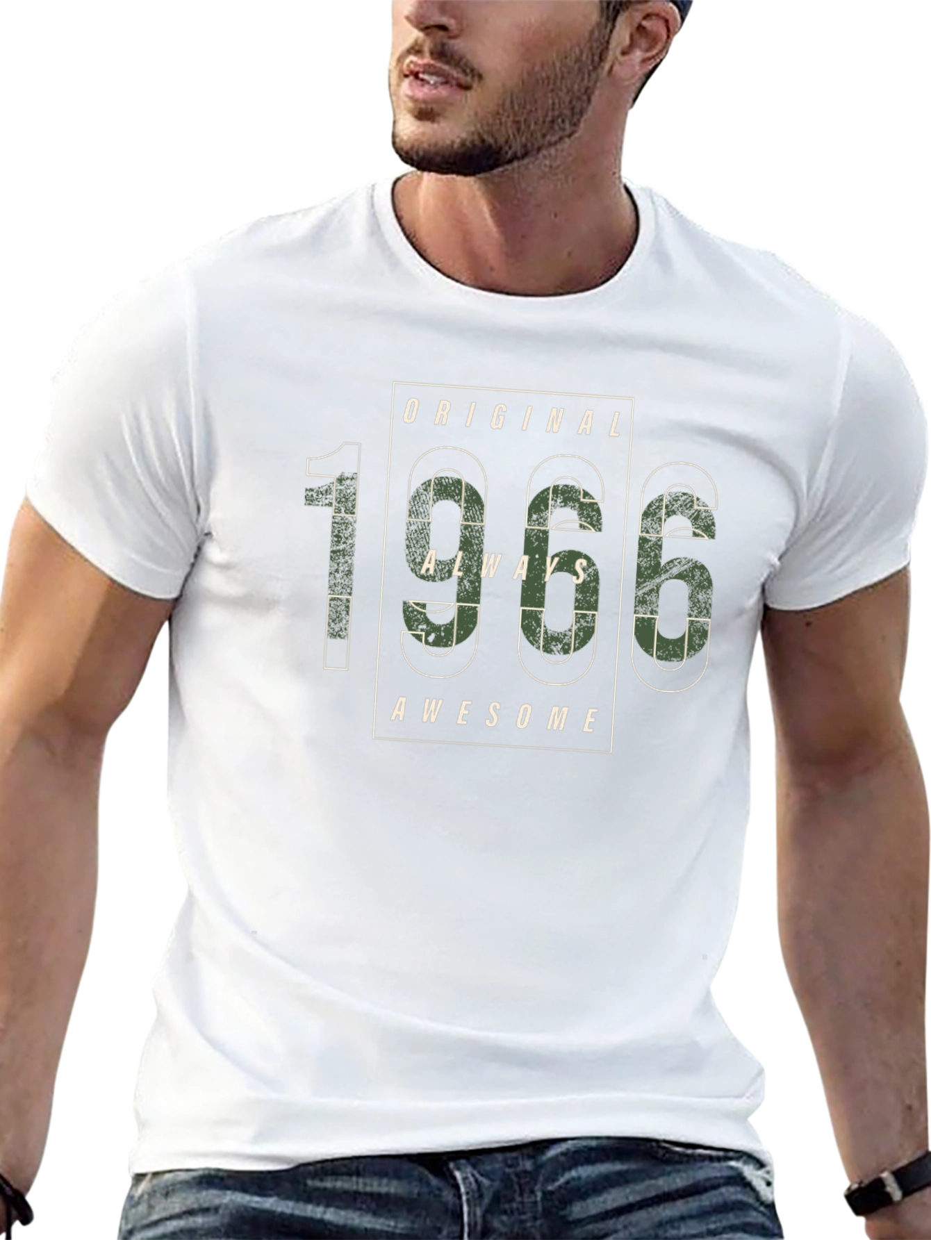 Original 1966 Always Awesome Black T-Shirt