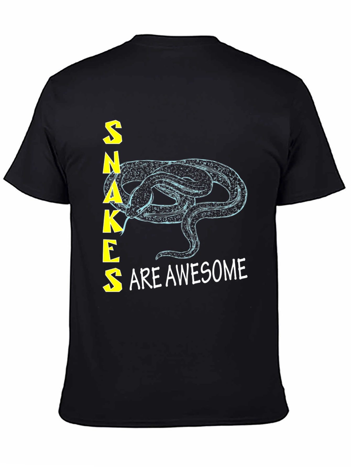 Snakes are Awesome Graphic T-Shirt