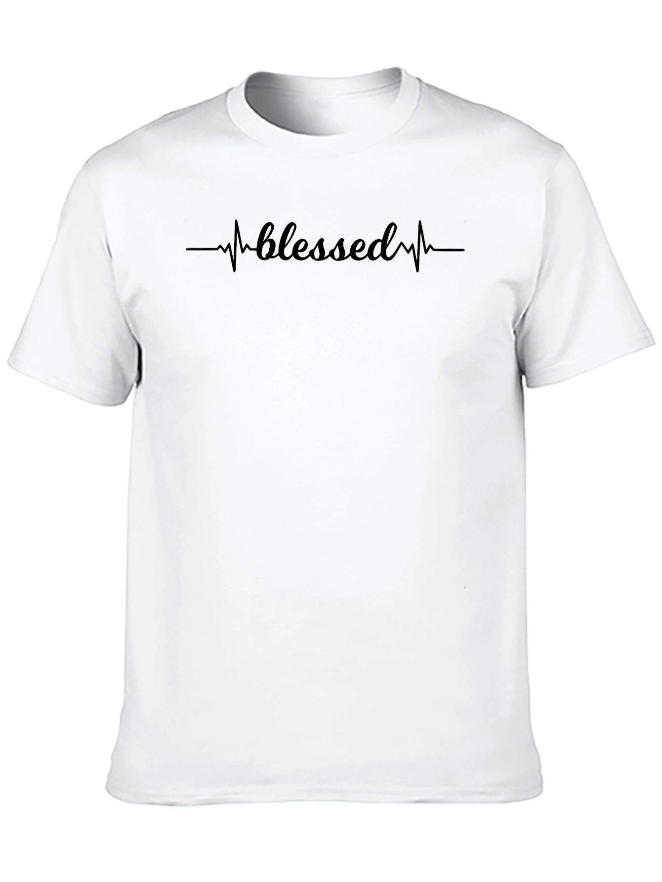 Blessed Heartbeat T-Shirt - Soft Cotton Tee