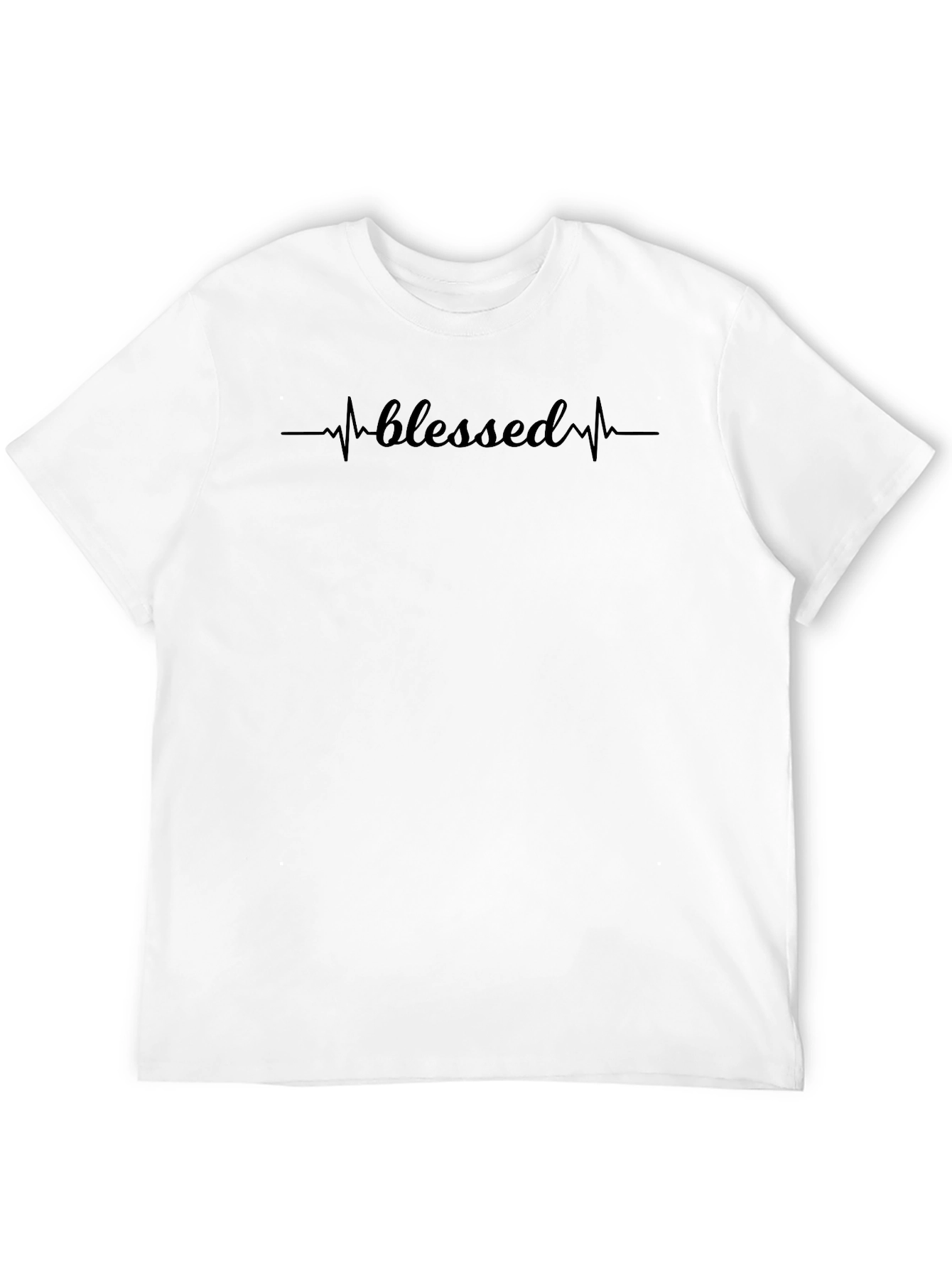 Blessed Heartbeat T-Shirt - Soft Cotton Tee