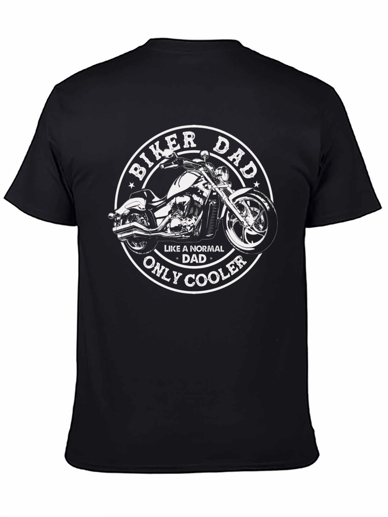 Biker Dad T-Shirt - Motorcycle Graphic Tee