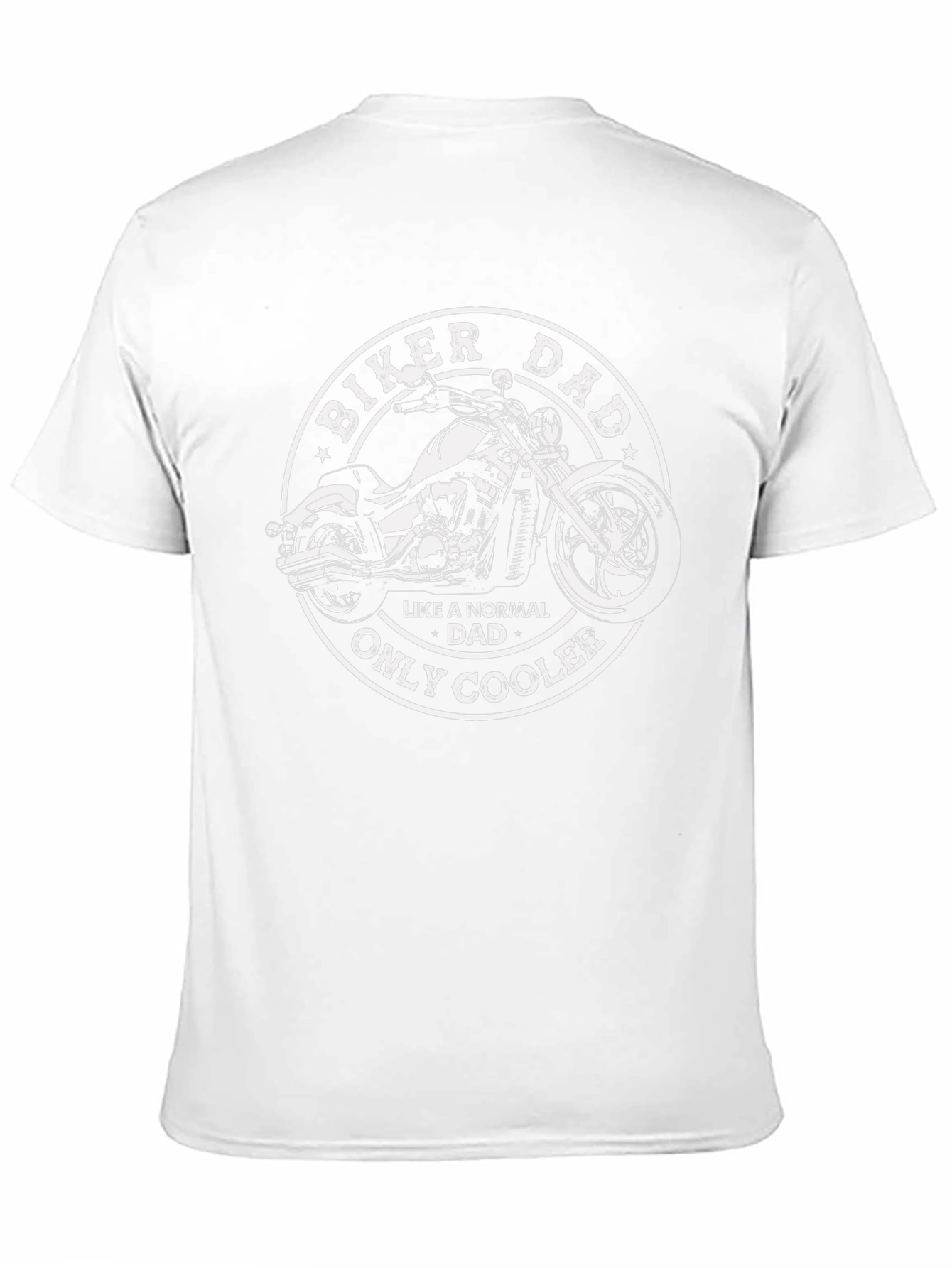 Biker Dad T-Shirt - Motorcycle Graphic Tee