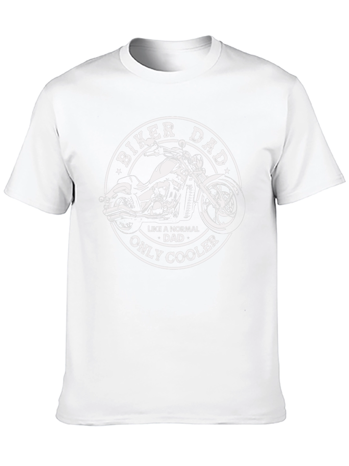 Biker Dad T-Shirt - Motorcycle Graphic Tee