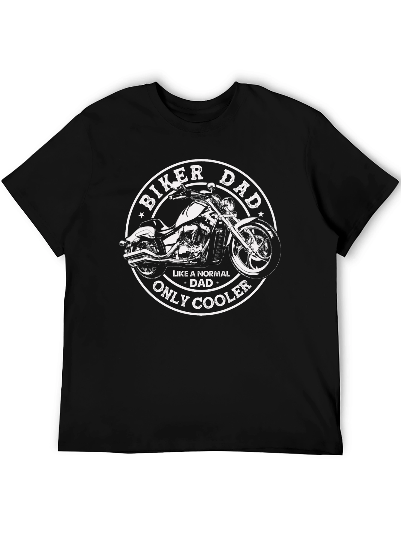 Biker Dad T-Shirt - Motorcycle Graphic Tee