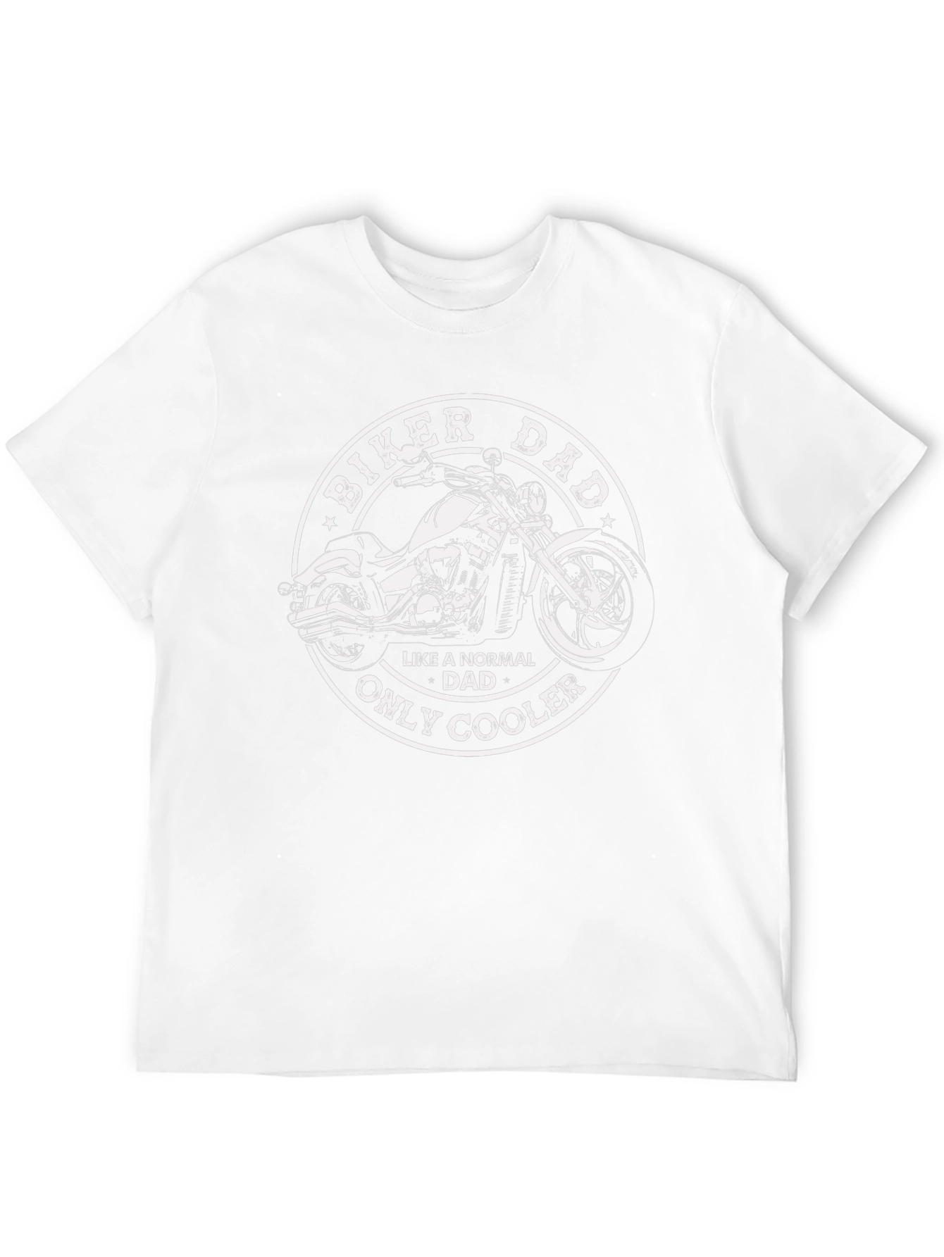 Biker Dad T-Shirt - Motorcycle Graphic Tee