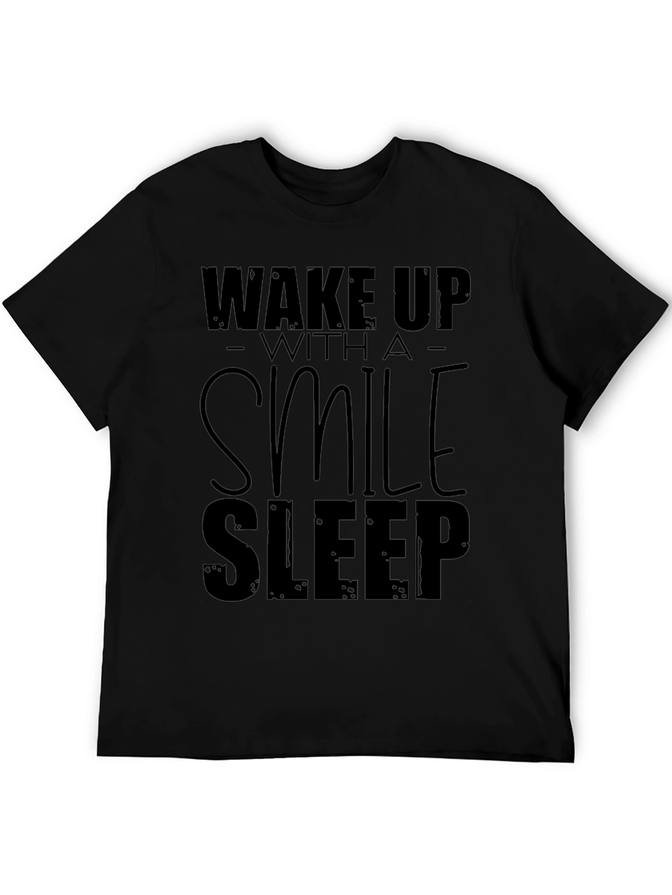 Wake Up With A Smile Graphic T-Shirt