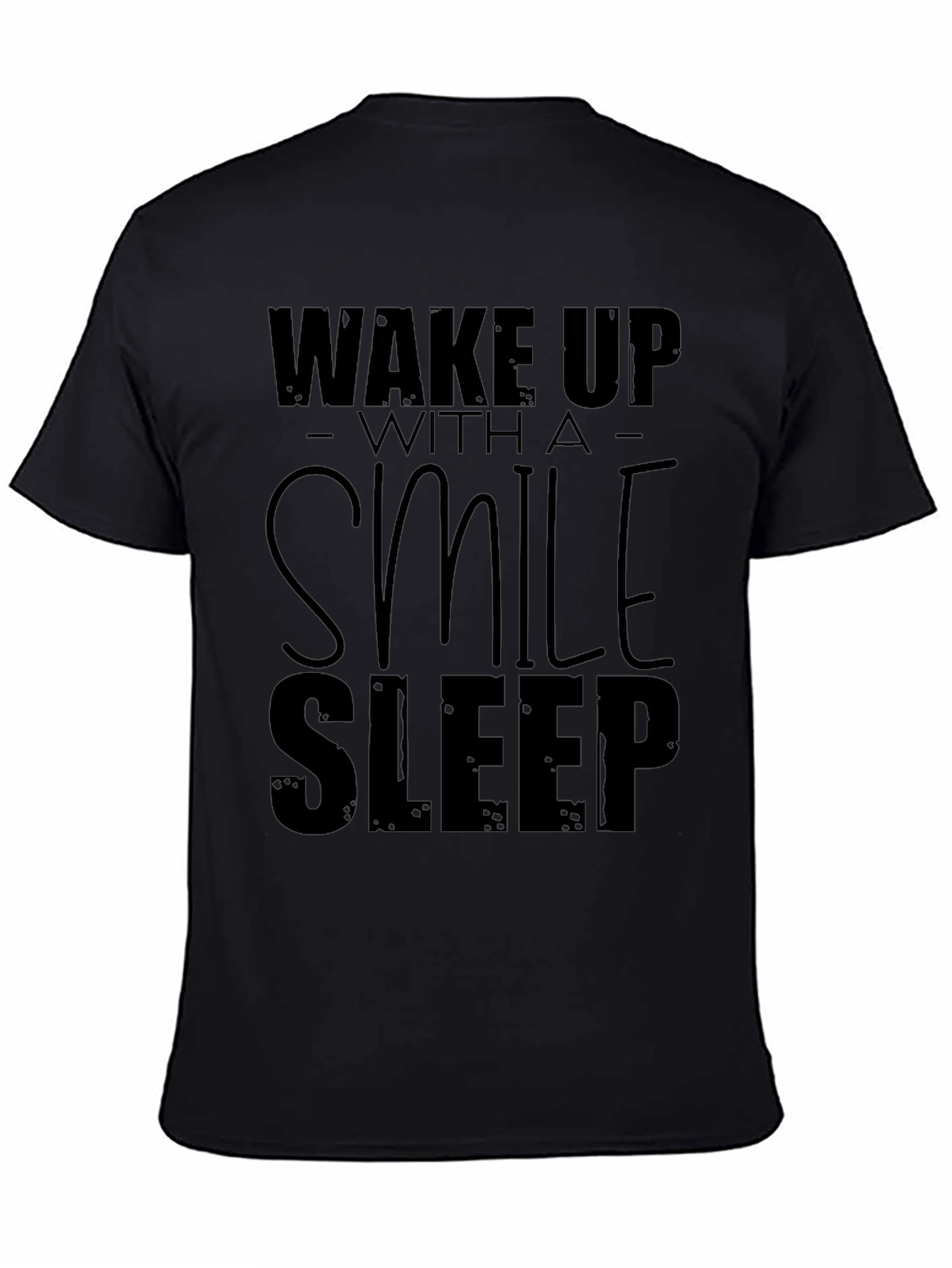 Wake Up With A Smile Graphic T-Shirt