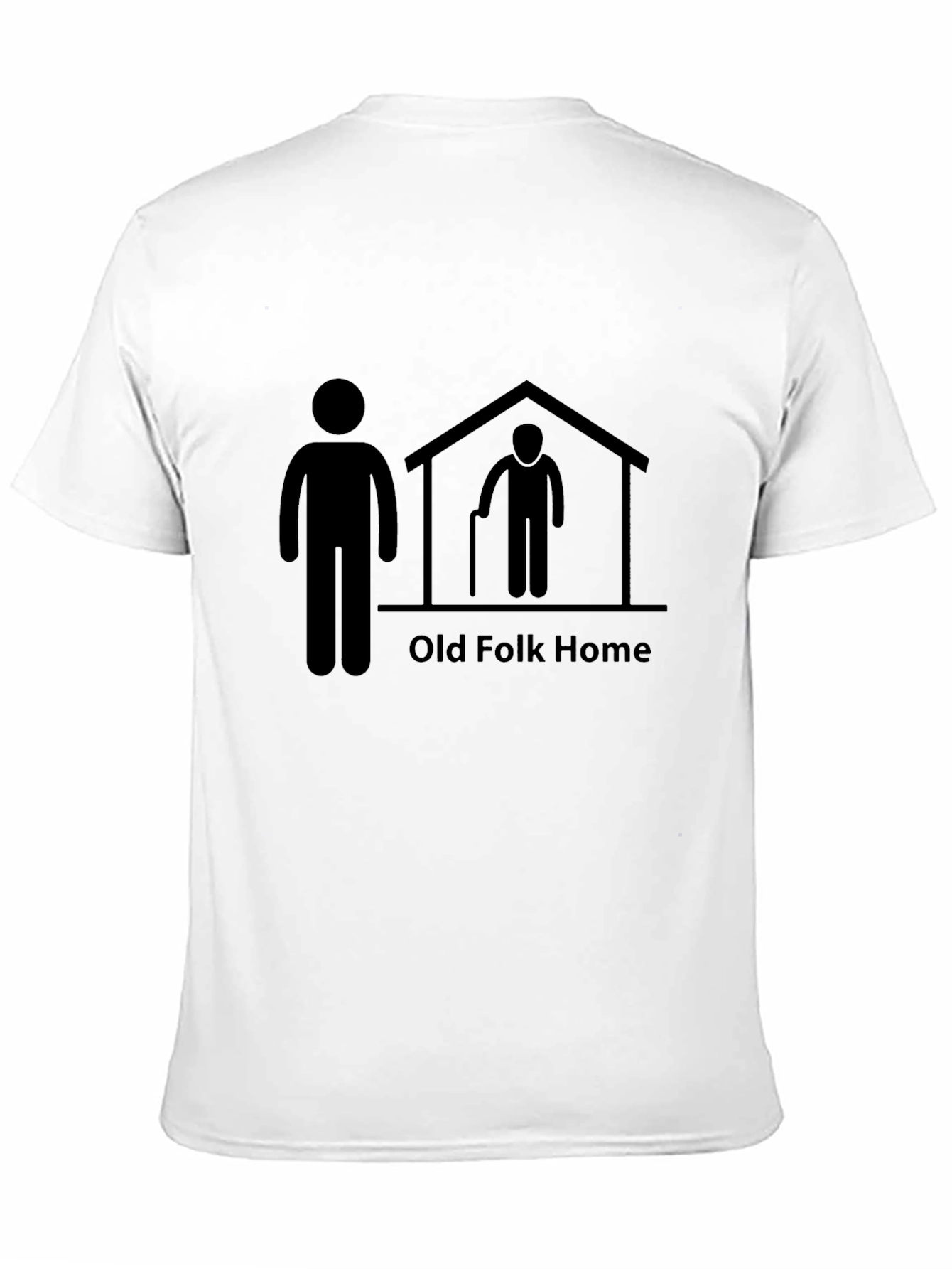 Old Folk Home T-Shirt - Funny Unisex Graphic Tee