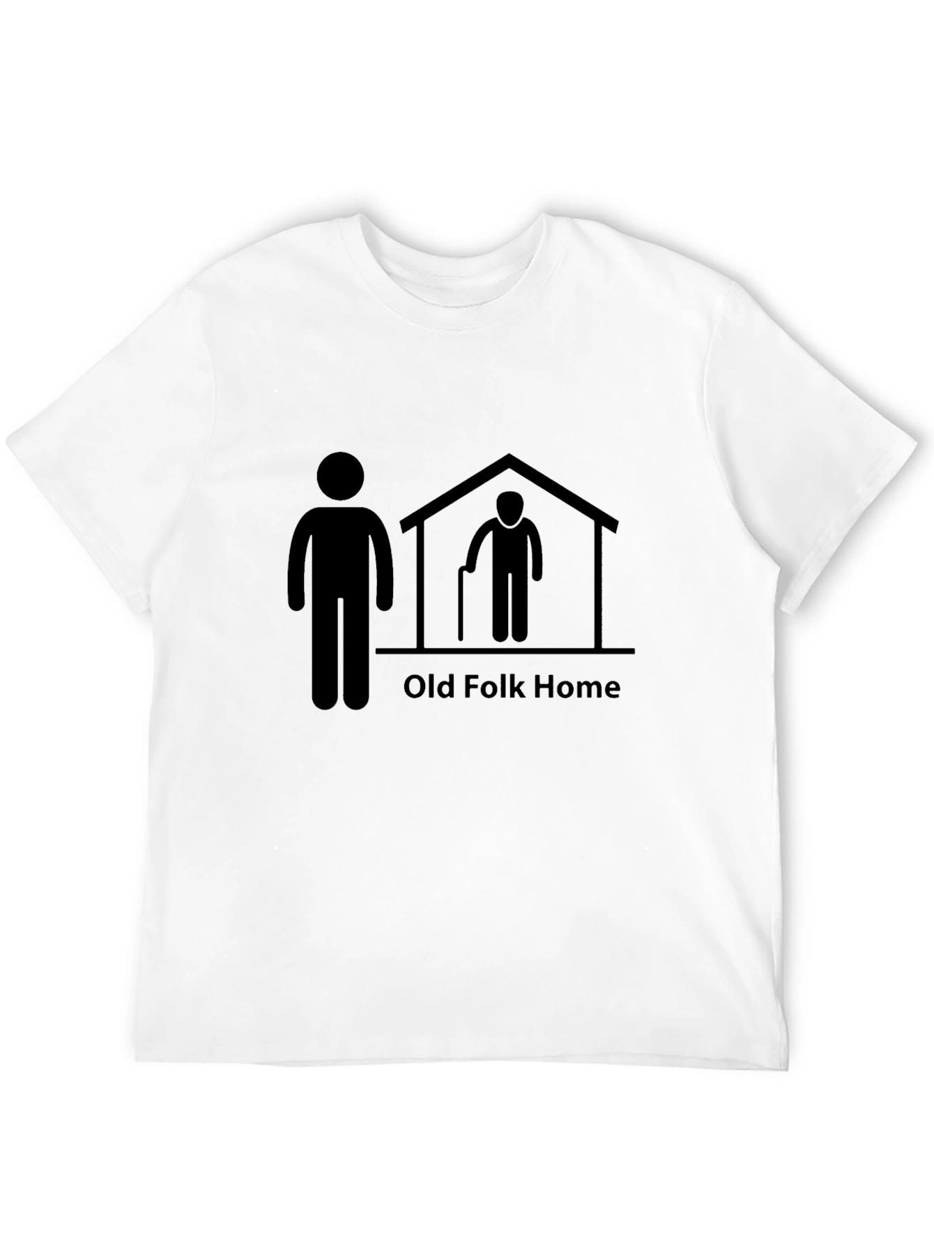 Old Folk Home T-Shirt - Funny Unisex Graphic Tee