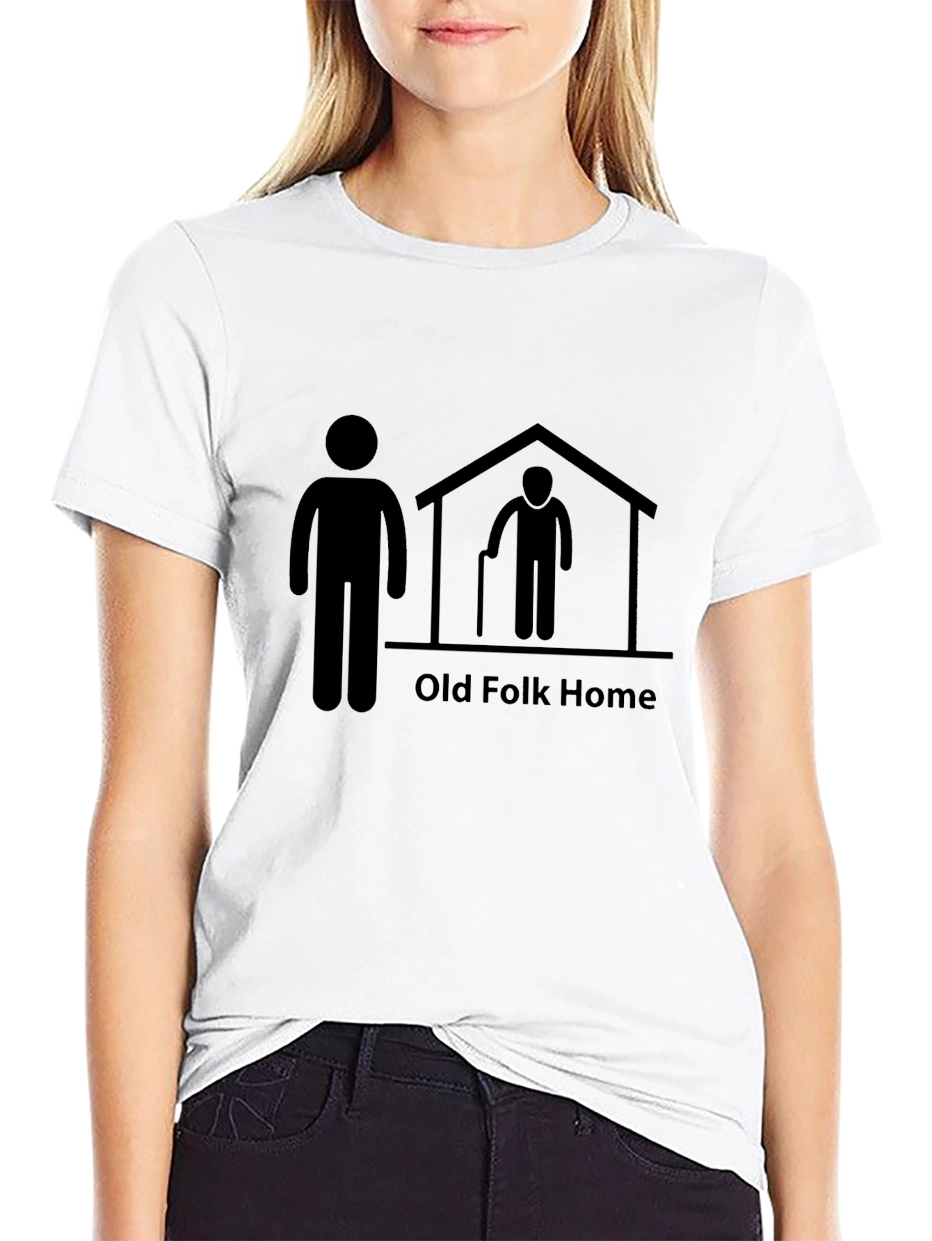 Old Folk Home T-Shirt - Funny Unisex Graphic Tee