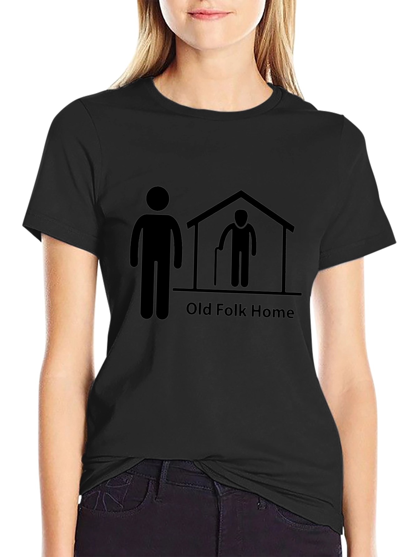 Old Folk Home T-Shirt - Funny Unisex Graphic Tee