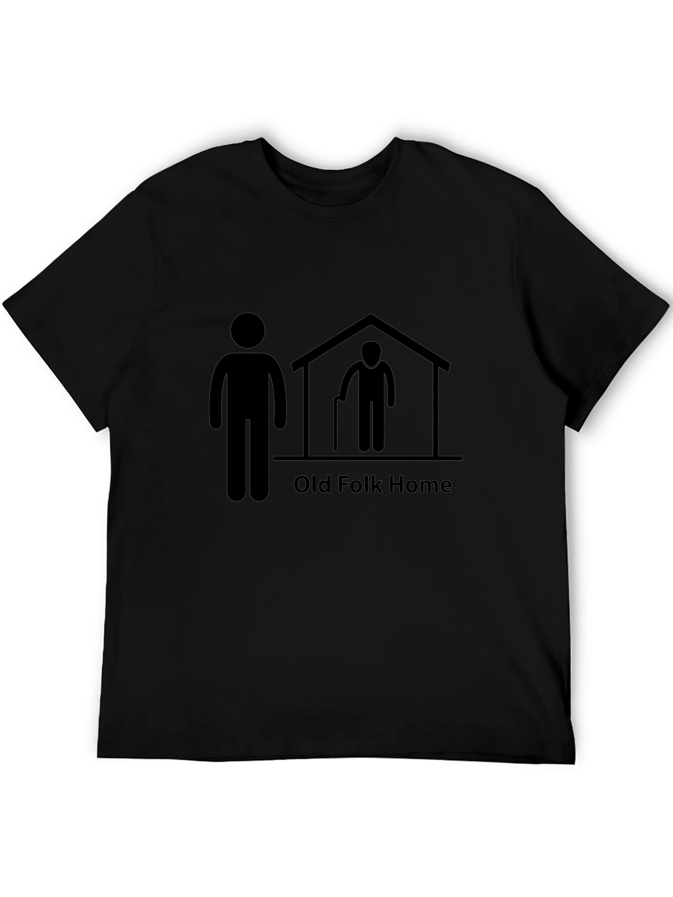 Old Folk Home T-Shirt - Funny Unisex Graphic Tee