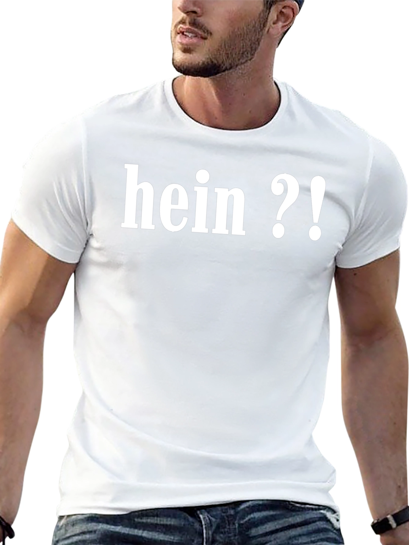 Hein?! Funny Slogan Graphic T-Shirt