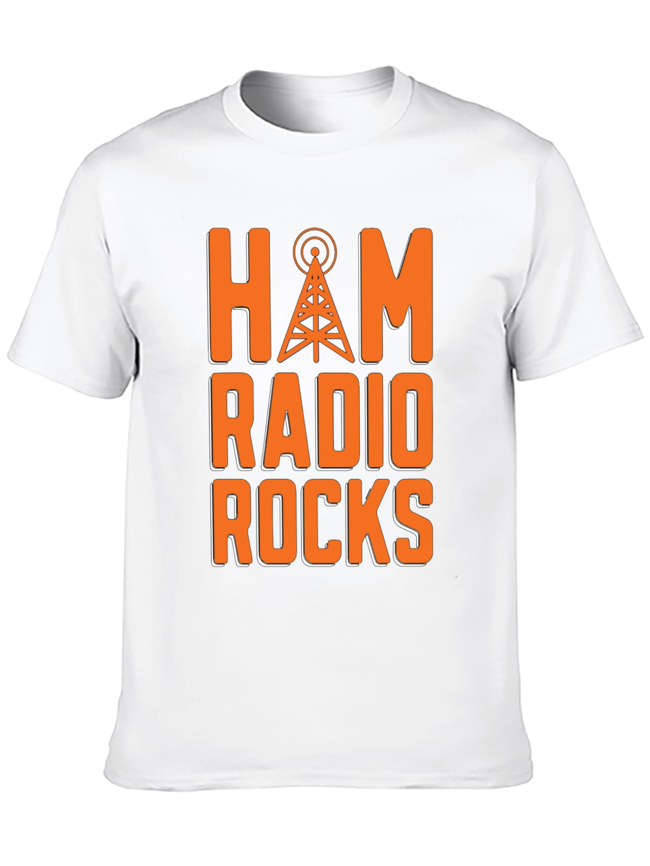 Ham Radio Rocks T-Shirt - Short Sleeve