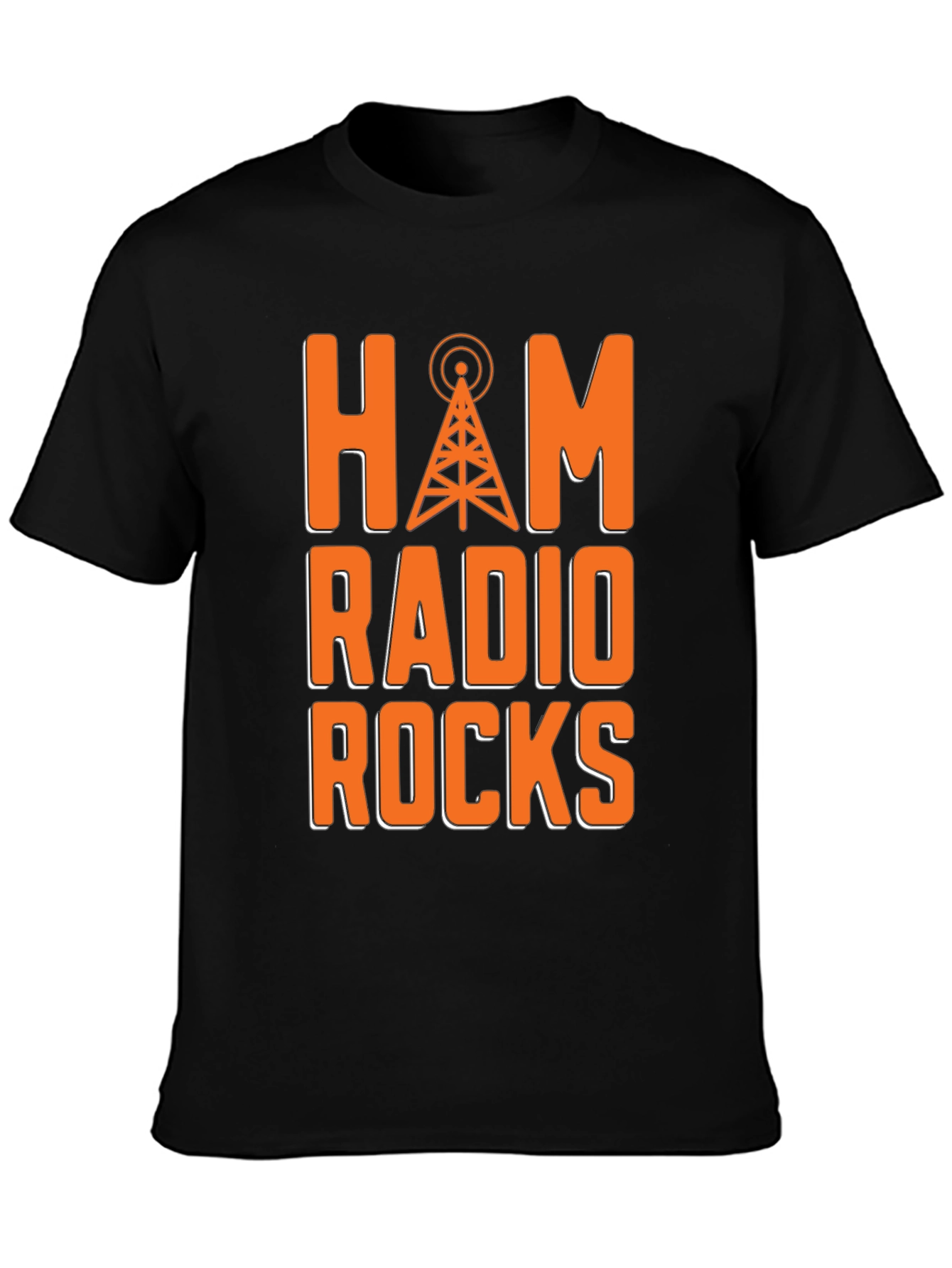 Ham Radio Rocks T-Shirt - Short Sleeve
