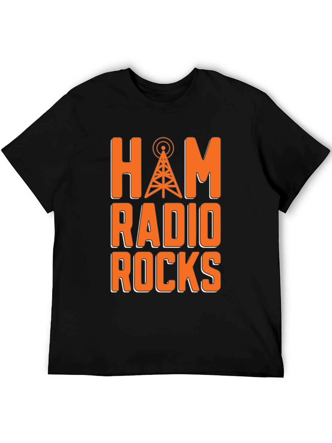Ham Radio Rocks T-Shirt - Short Sleeve