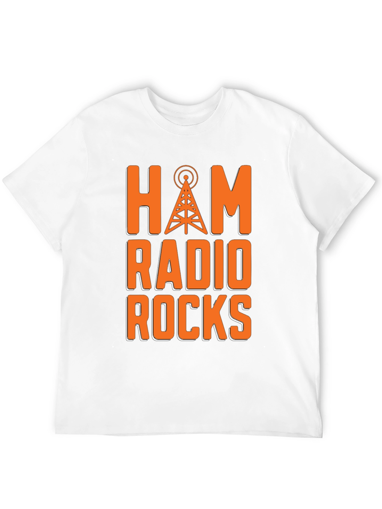 Ham Radio Rocks T-Shirt - Short Sleeve