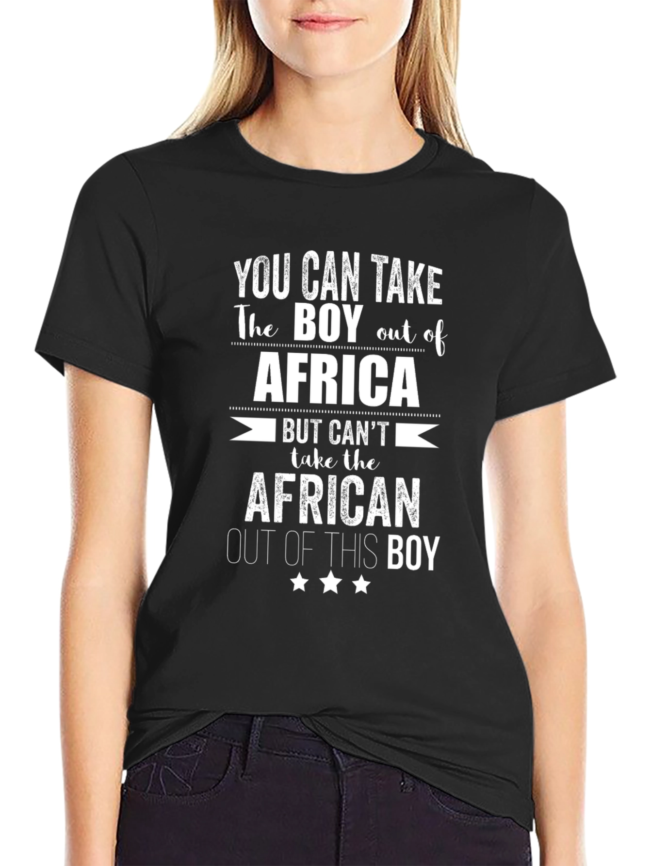 African Boy T-Shirt: Take the Boy Out of Africa