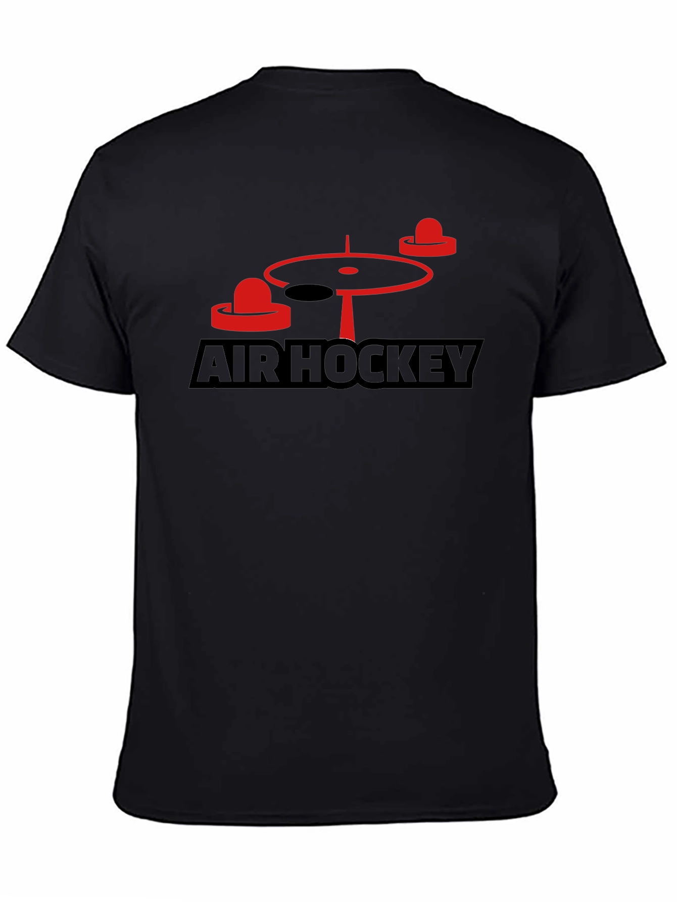 Air Hockey Graphic Tee - Black