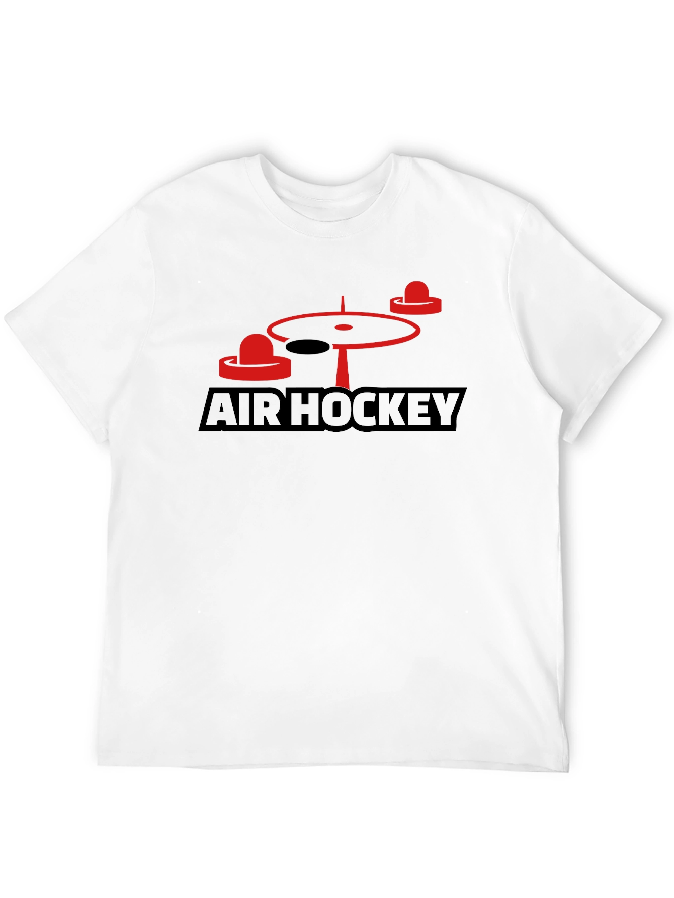 Air Hockey Graphic Tee - Black