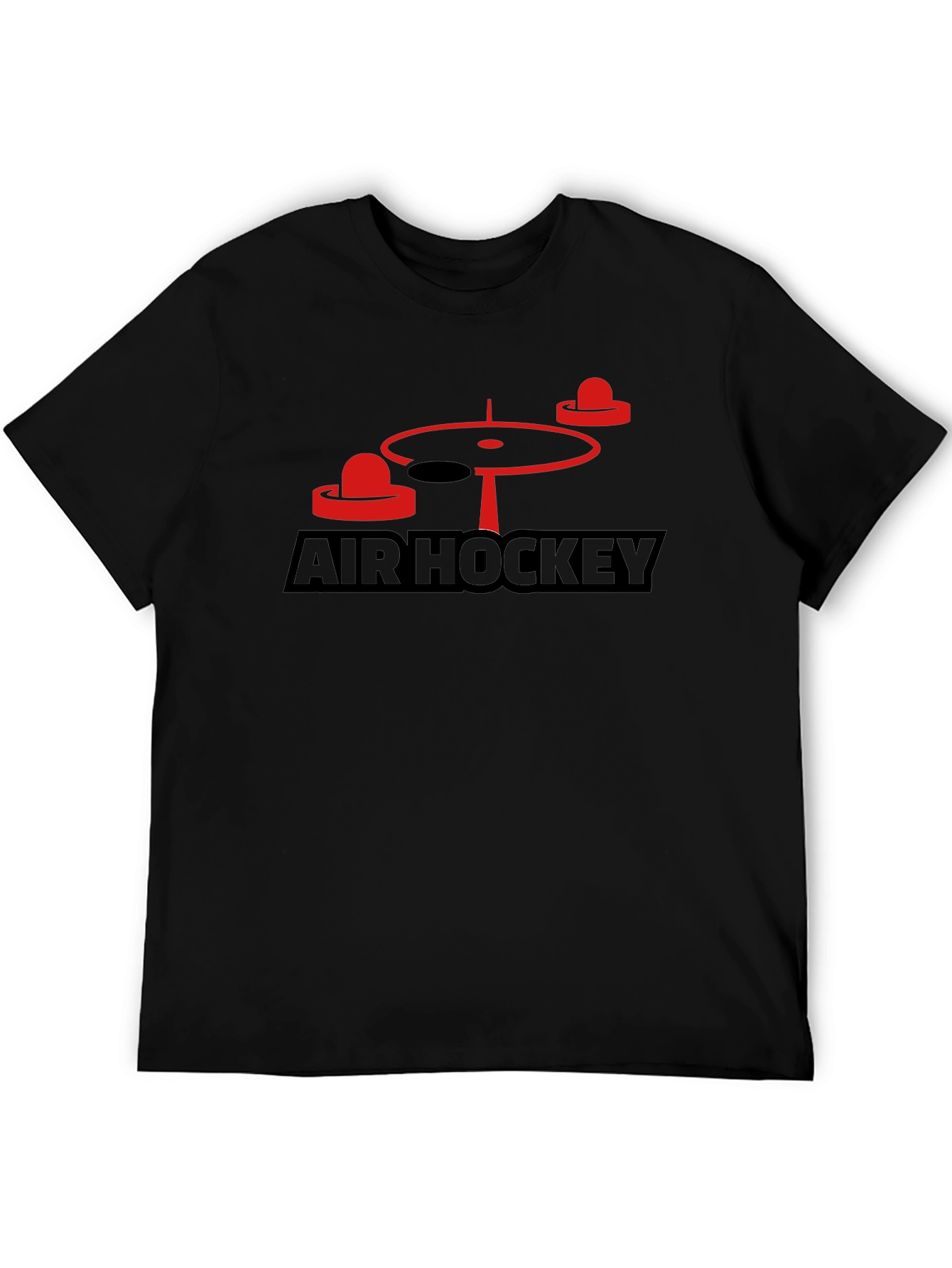 Air Hockey Graphic Tee - Black