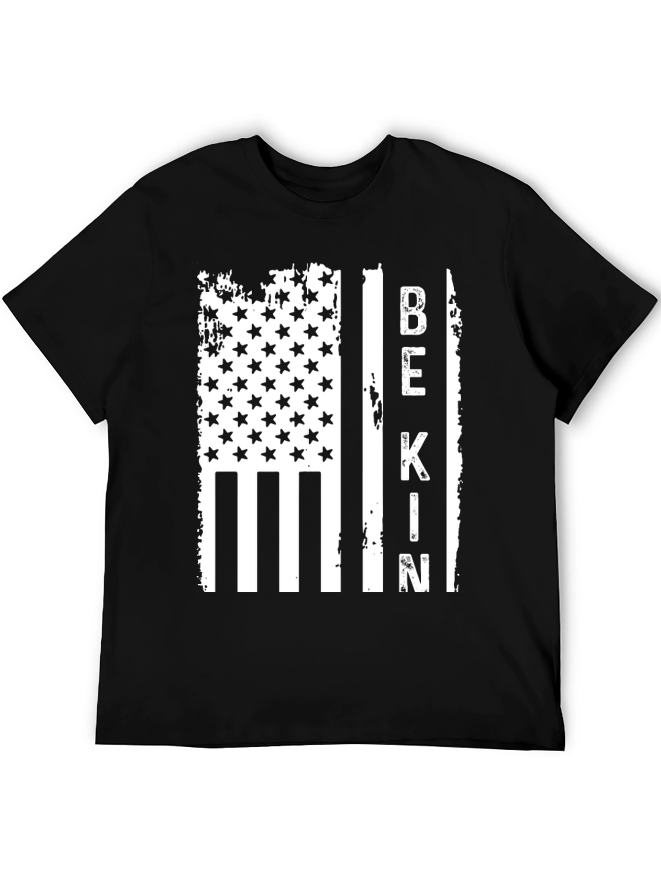 Bekin American Flag Graphic T-Shirt