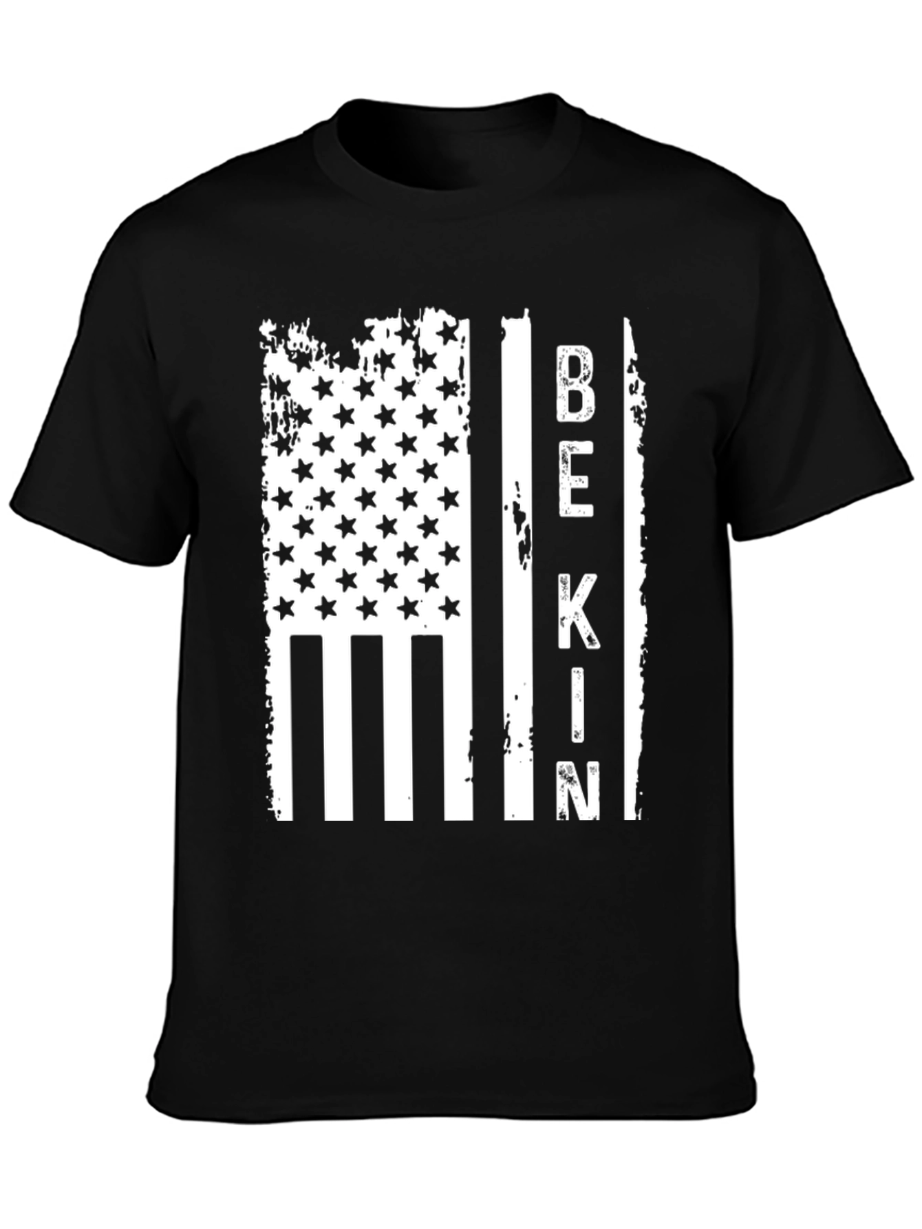Bekin American Flag Graphic T-Shirt