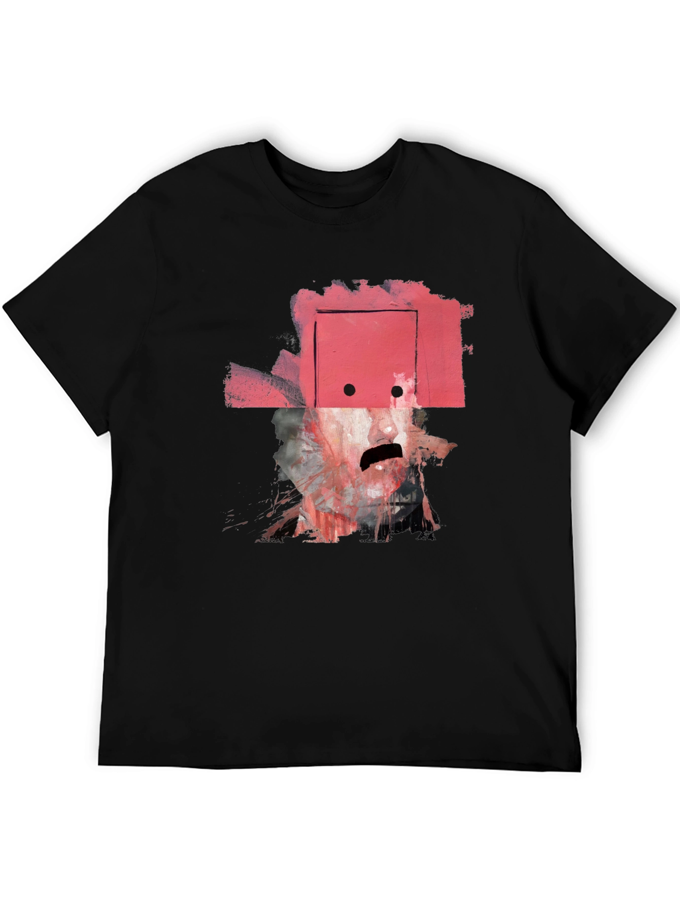 Abstract Art Graphic Tee - Modern Style