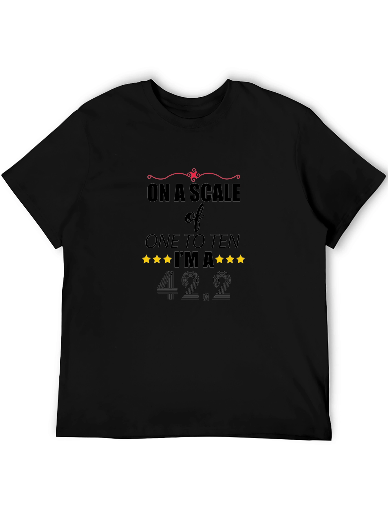 Humorous On a Scale Graphic Tee