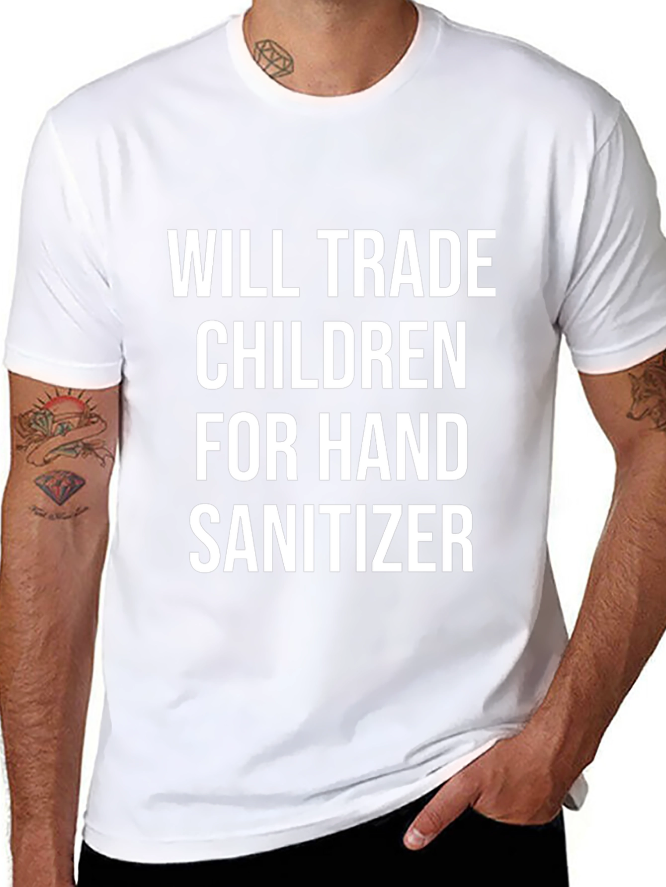 Funny Will Trade Children for Hand Sanitizer T-Shirt