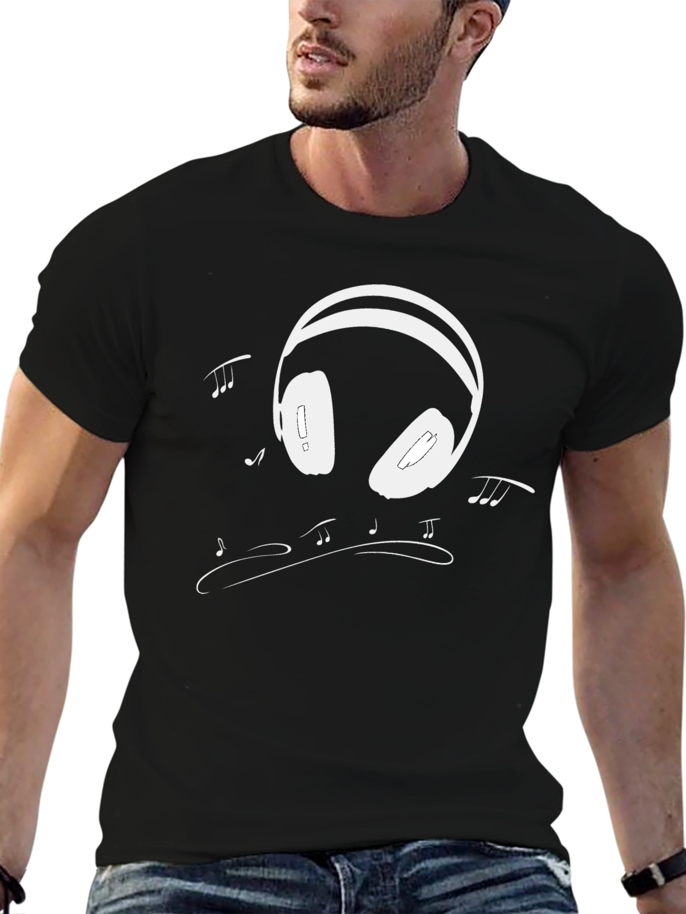 Stylish Music Lover T-Shirt