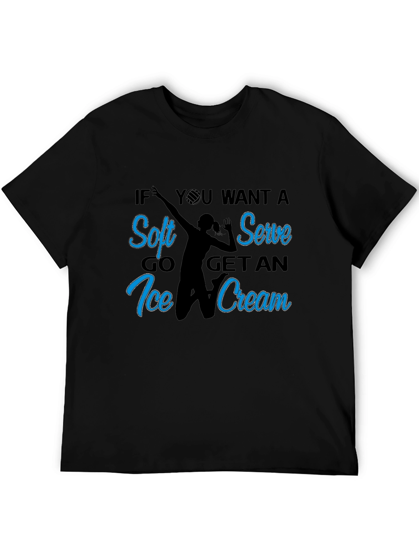 Soft Serve Volleyball Graphic Tee