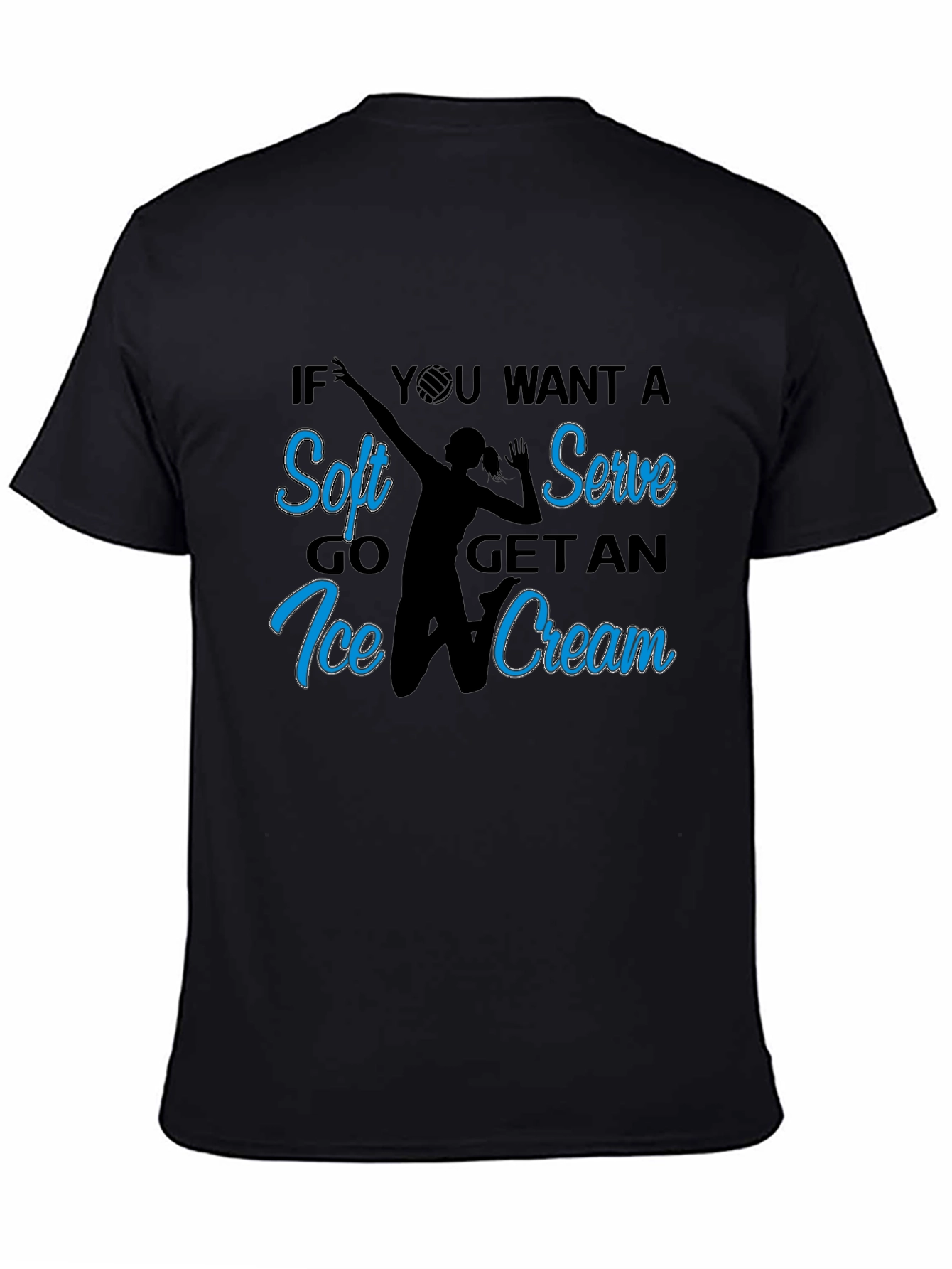 Soft Serve Volleyball Graphic Tee