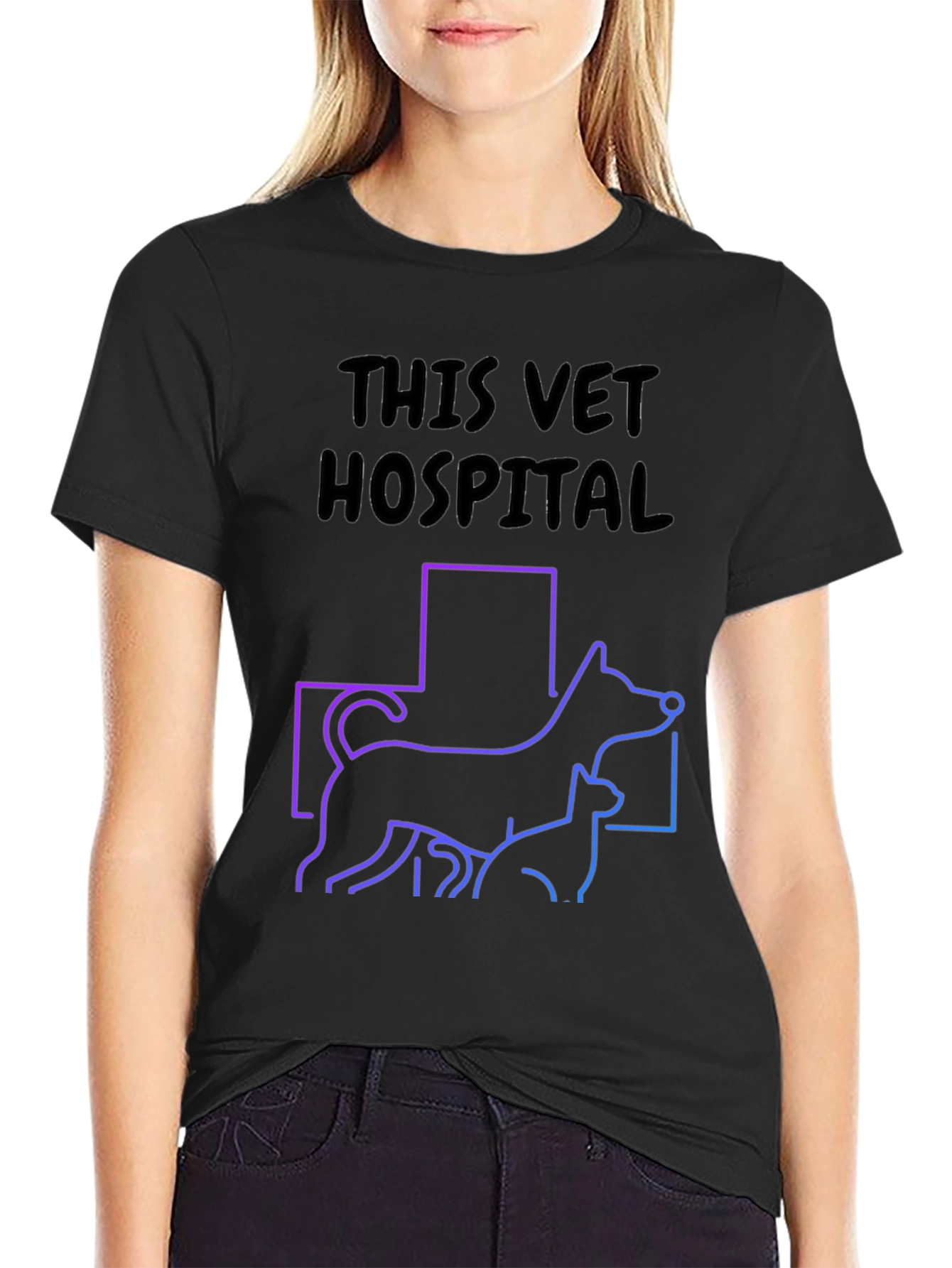 Vet Hospital Graphic T-Shirt