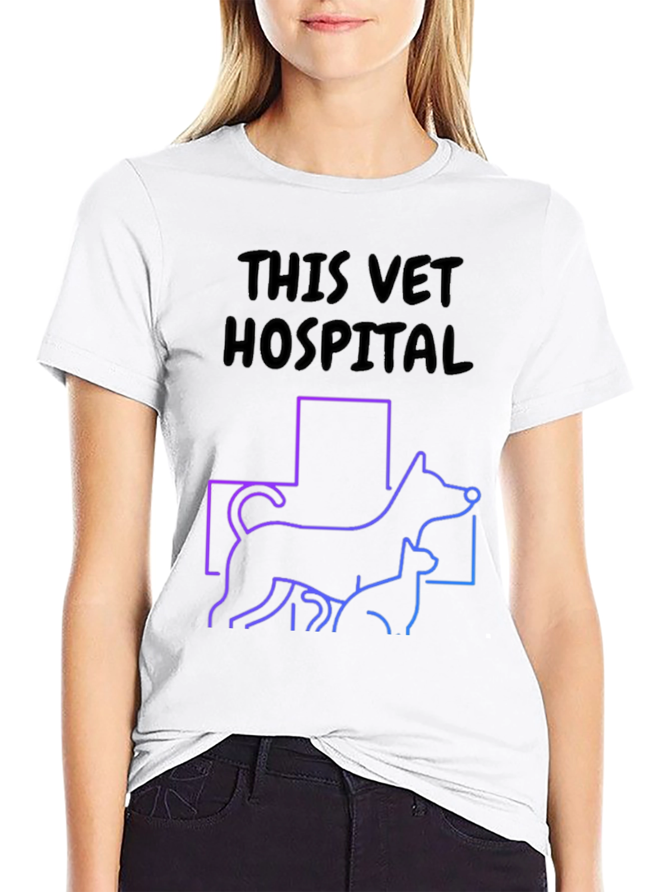 Vet Hospital Graphic T-Shirt