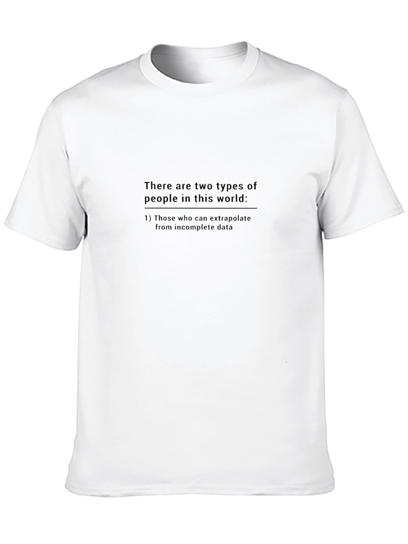 Extrapolate Data T-Shirt - Funny Data Science Tee