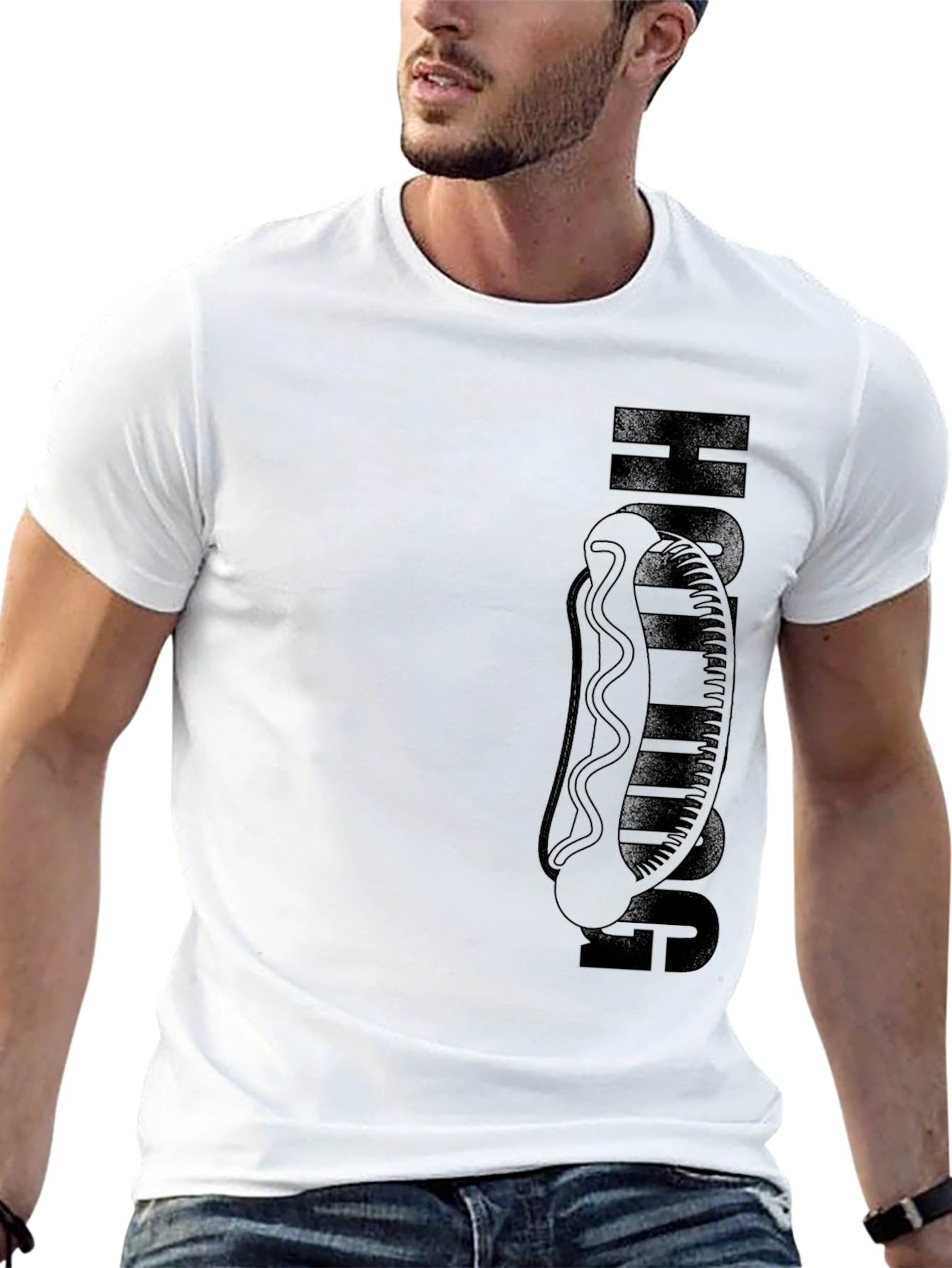 Hot Dog Graphic Tee - Cool Novelty T-Shirt