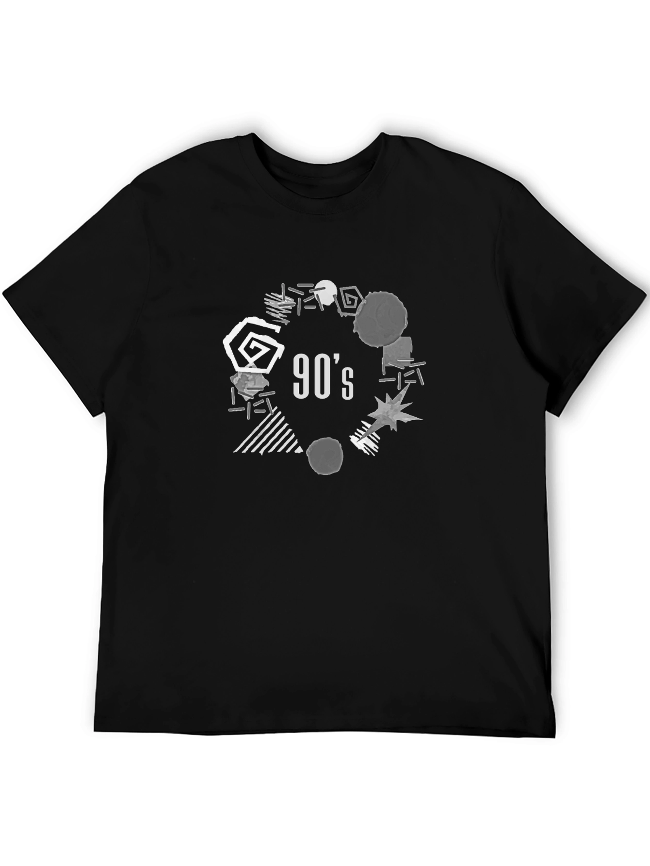 90s Graphic Tee - Black